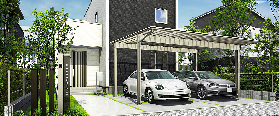 カーポート画像