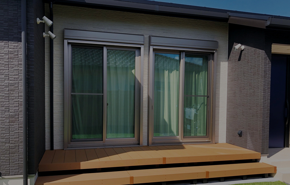 施工事例テラス画像