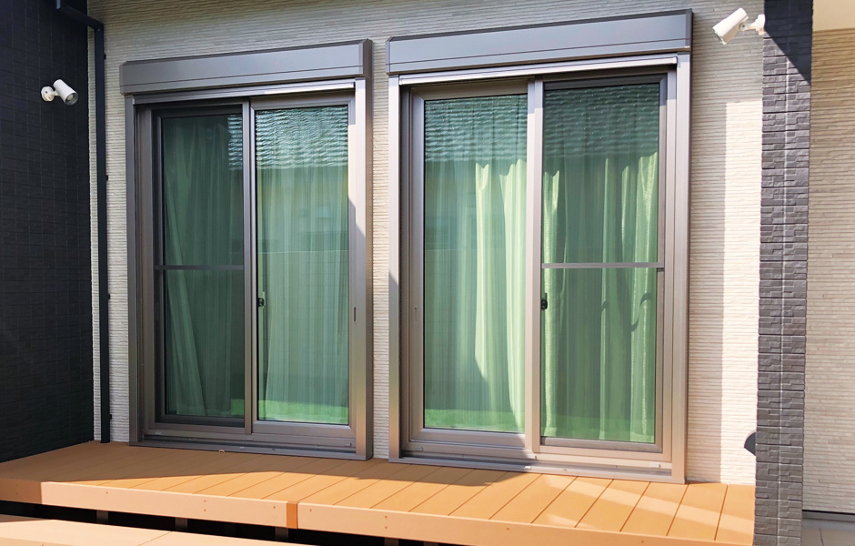 施工事例テラス画像